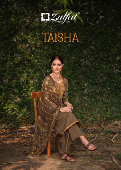 Taisha By Zulfat Designer Fancy Summer Wear Salwar Kameez Collection